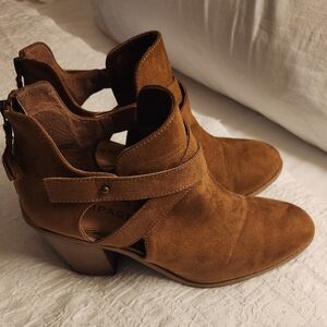 Rampage Women's Tan Ankle Boots